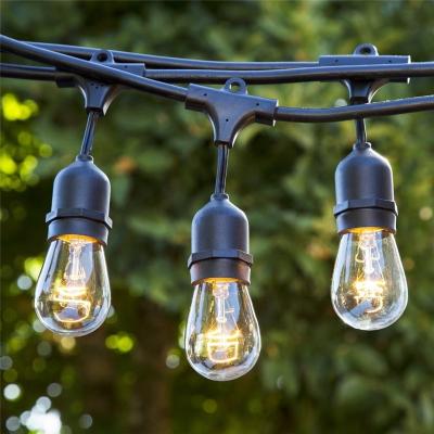 China Custom High Quality Light Outdoor Solar Led Christmas String Light Outdoor Patio Garden Festoon String Light for sale