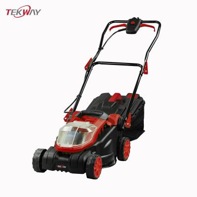 China Anti-skid Grass Cutter 18V Lithium Battery Lawn Mower Electric Cutout 32cm Height For Lawn for sale