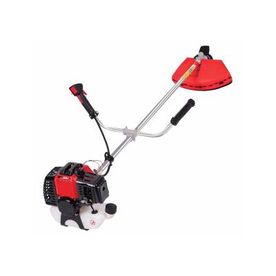 China 2-Stroke 2 Function Porcelain Grass Trimmer 43cc Manual Brush Cutter With Trimmer Head for sale