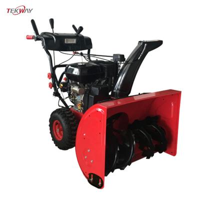 China Hotels 28 Inch 6 Snow Blower Snow Thrower 12m Forward Distance With 5.2kw Motor for sale