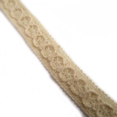 China Sustainable Manufacturer Ribbon Accessories Decorative Cotton Crochet Flat Border White Lace Trim for sale