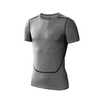 China Top Quality Breathable Hot Selling T Shirt Man Slim Fit For Gym Dri Made In China Low Price Fitness T Shirt for sale