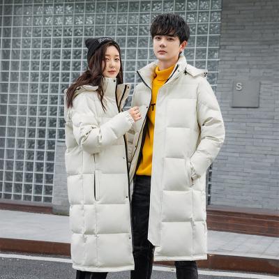 China QUICK DRY custom made men's coats contrast bubble striper nylon coat padded winter warm men's jacket for sale