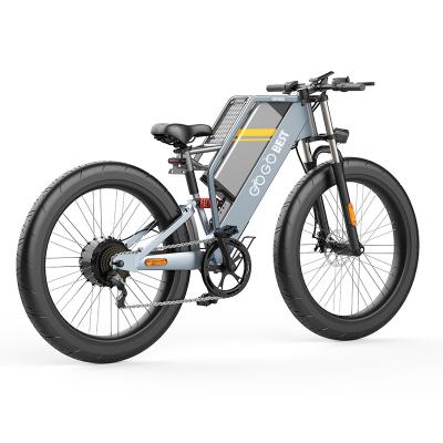 China Aluminum Alloy Launch Products 1000W Motor Oversize Mountain Folding 26 Inch GOGOBEST GF650 Fat Tire Electric Bike for sale