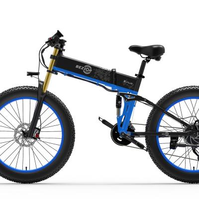 China Poland/UK warehouse aluminum alloy super motor 1500W folding 26 inch BEZIOR fat tire electric bike more than x for sale