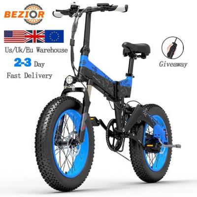 China Mauntain Electric Adult Bike T/T Bezior XF200 City Bike Electric Fat Popular Foldable Tire 20 Inch for sale