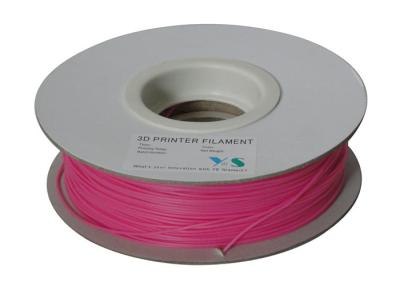 China Pink 3D Printer PLA Filament 1.75mm , High Strength 3D Printer Consumables for sale