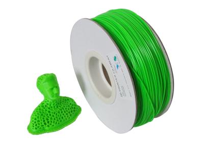 China High Strength 1.75mm HIPS Filament , 3D Printing Support Material Green for sale