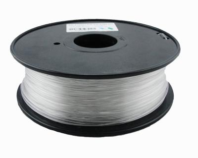 China Transparent Soft 3mm 3D Printer Filament RepRap , High Toughness for sale