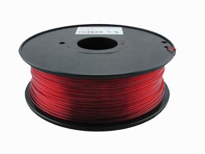 China High Strength 3mm 3D Printer Filament Red Consumables MakerBot / Mendel for sale