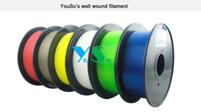 China High-tier YouSu 3D Printer ABS Filament Colorful 1.75mm With High Strength for sale