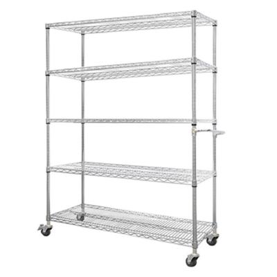 China Large Assortment Shelves Storage Shelf And Adjustable Racks Storage Metal Shelfes for sale