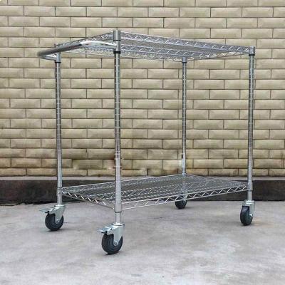 China Luxury Modern Cart Serving Cart New Style Adjustable 4 Wheel Carts For Professional for sale