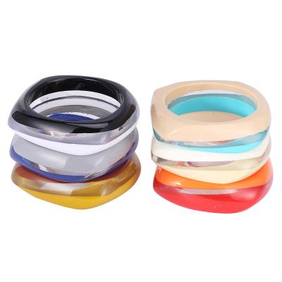 China FASHION Bulk Wholesale Acrylic Design Bracelets Jewelry Bangle Women for sale