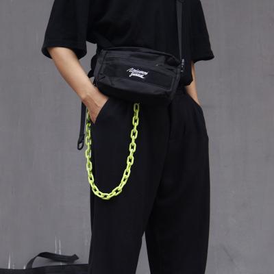 China Stock punk fashion style color acrylic neon chains for pants chains for boys jeans for sale