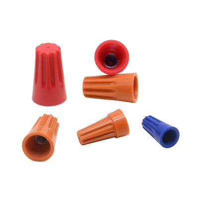 China P6 Rotary Red Terminal Quick-Connect Wire Connector Safety Spring Connector P6 for sale