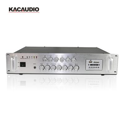 China PA System & Public Address System 6 Channel Independent Control 800 Watt Amplifier Audio Amplifier for sale