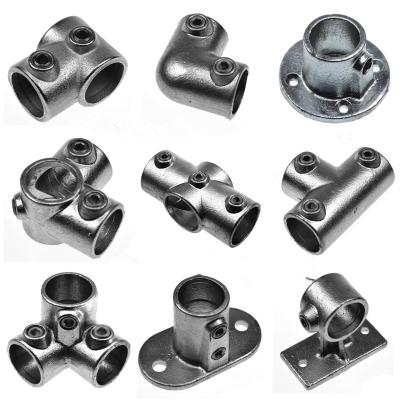 China Rail Works Threaded Galvanized Fitting Steel Pipe Dimension Fittings for sale