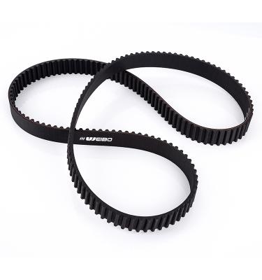 China 3M 5M Industrial Rubber Timing Belt Non Slip Black Synchronous Belt Manufacturer for sale