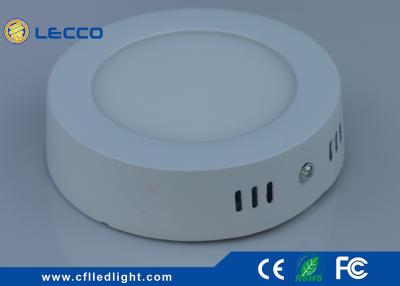 中国 性質白いフラット パネルLEDは家/オフィスの表面によって取付けられる取付けのためにつきます 販売のため