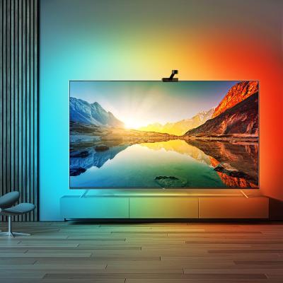 China Residential TV Backlight Works with Alexa Google Assistant Camera LED TV Backlight with Sync Box for LED Backlight TV Strip Lights for sale