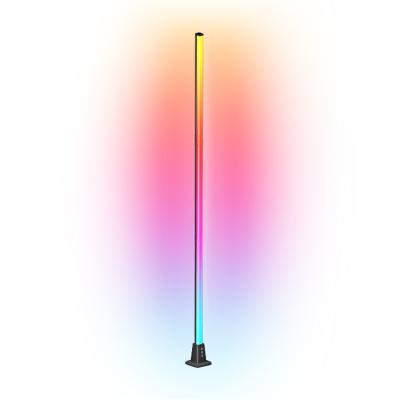 China Modern Home Modern Decor Stand Floor Light RGB LED Smart Corner Floor Lamp for sale