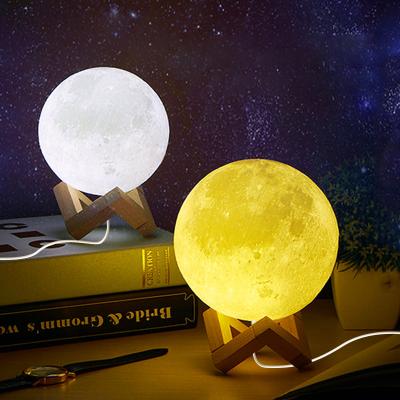 China Lighting Works Smart Moon Lamp, Decorative Lights Night Light For Bedroom for sale