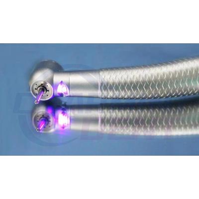 China LED E-generator supplies dental high speed handpiece UV lamp LED turbine with airotor dental generator/handpiece for resin identify turbina for sale