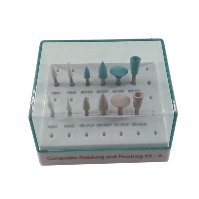 China Compact Size Polishing Kit And Lightweight Compound Materials And Finish Dental Clinical Oral Teeth Polisher for sale