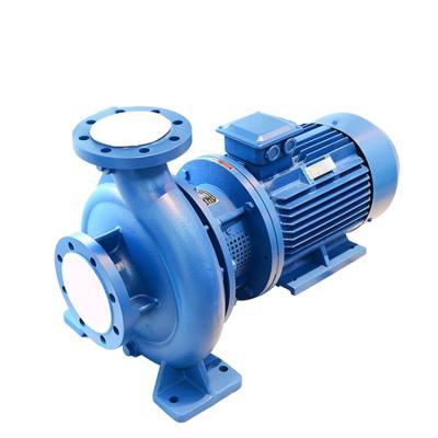 China Water End Electric Suction Drinking Water Treatment Monoblock Motor Centrifugal Pump 1hp 2hp 3hp 5hp for sale