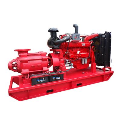 China Hot Industrial Utilities In China Horizontal Multistage Centrifugal Pump With Diesel Engine for sale