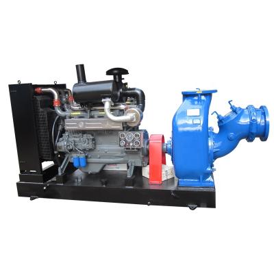 China Non-Clogging 10 Inch Non Clog Self Priming Sewage Pump For Mine for sale