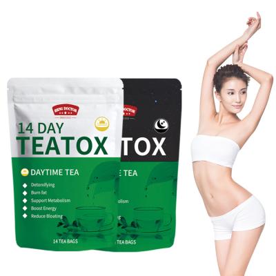 China Low Fat Flat Belly Slimming Herbal Tea Weight Loss Private Label Detox Tea for sale