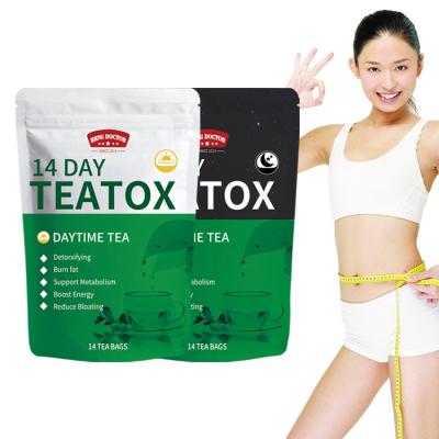 China 14 Day Natural Herbal Detox Weight Loss Low Fat Slimming Detox Tea for sale