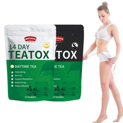 China High Quality Private Label Low Fat 14 Day Weight Loss Body Quickly Shaped Hot Selling Tetox Belly Lean Flat Tea 14 - DAY Detox Tea for sale