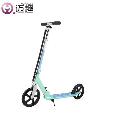 China Men Exquisite Workmanship With Hand Brake Brand New Chinese Kick Scooter for sale