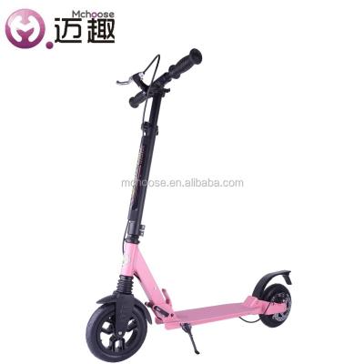 China 608Z +PU aluminum wheels cheap foldable aluminum frame disc brake 2 wheel 71cc gas adult scooter for sale for sale