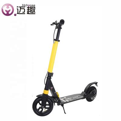 China Full Rubble Aluminum Handle Full Rubble Aluminum Handle Stable Quality Hand Brake Kick Pro Cheap Adult Scooters for sale