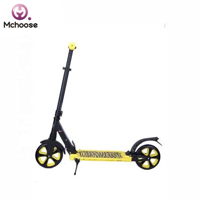 China PU Wheel Rubber Grip Type Adult Diverse Boy Alloy Drift Stunt Kick Scooters for sale