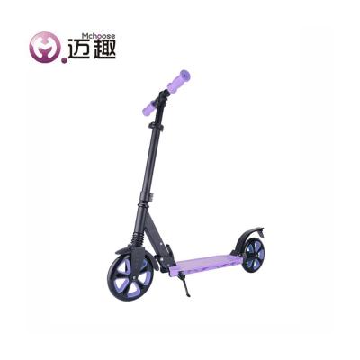 China Men Guarantee Commercial Aluminum Two Wheel Business Custom Full Drift Adult Kick Stunt Scooter for sale