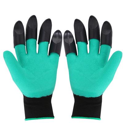 China 2021 Hot Selling Anti-impact Garden Gloves With Claw for sale