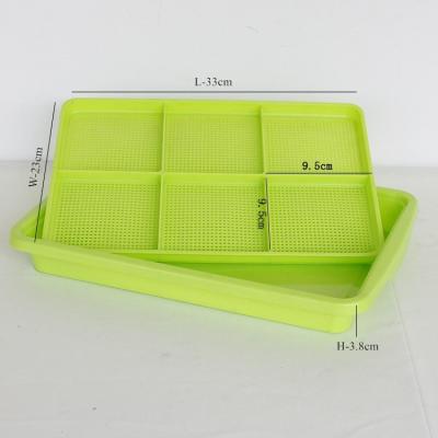 China Shanghai Herbary Plastic Supply Colorful Micro Green Trays for sale