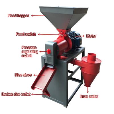 China Home Plant Use Mini Rice Mill Combined Machine For Sale for sale