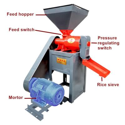 China Factory home use mini combined rice milling machine wholesale price for sale