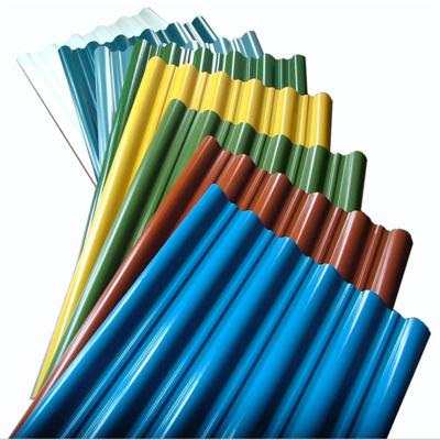 China Container JIS G3302 SGCC Color Prepainted Galvanized Corrugated Roof Sheets Green for sale