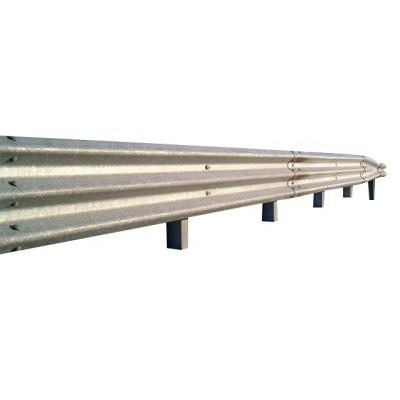 China Roadway safety galvanized steel guardrail prices aashto m180 galvanized W beam 4320x310x85x3.0mm Q 235B Q345B S355JR 550-1100g/m2 factory for sale