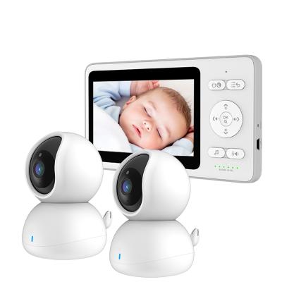 China Baby Monitor GOSCAM Sound Support 2 Camera 2.4G Two Way Wireless Baby Monitor NEW for sale