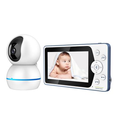 China PAN-TILT HD Baby Monitor 720P Large LCD Video Screen For Monitoring Babies Baby Smart Video Monitor for sale