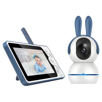 China Wireless PAN-TILT Transceiver Night Vision 720P Two Way Baby Monitor with Camera and Audio Baby for sale