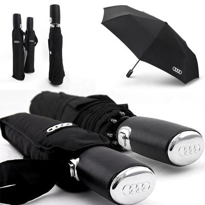 China Automatic Open And Automatic Close Sample For Rain High Quality Windproof Automatic Folding Umbrella for sale